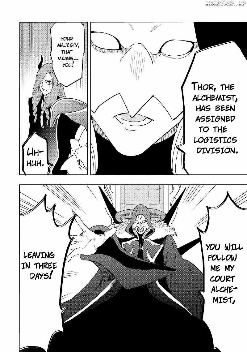 Souzou Renkinjutsushi wa Jiyuu wo Ouka suru: Kokyou wo Tsuihou saretara, Maou no Ohizamoto de Chouzetsu Kouka no Magic Item Tsukuri-houdai ni Narimashita Chapter 12.3 12